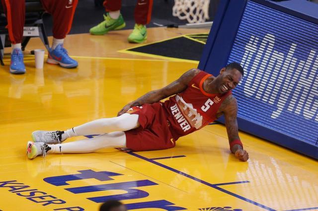 云开体育-巴顿腿筋伤势不容乐观 掘金后卫线再次人员告急